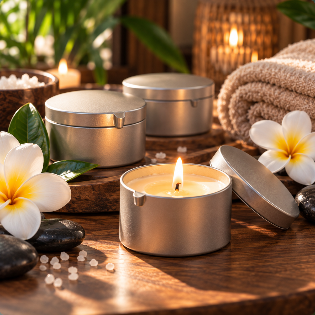 Bougies de Massage