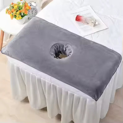 Housse/Serviette épaisse (80 x 40 cm) avec ouverture faciale