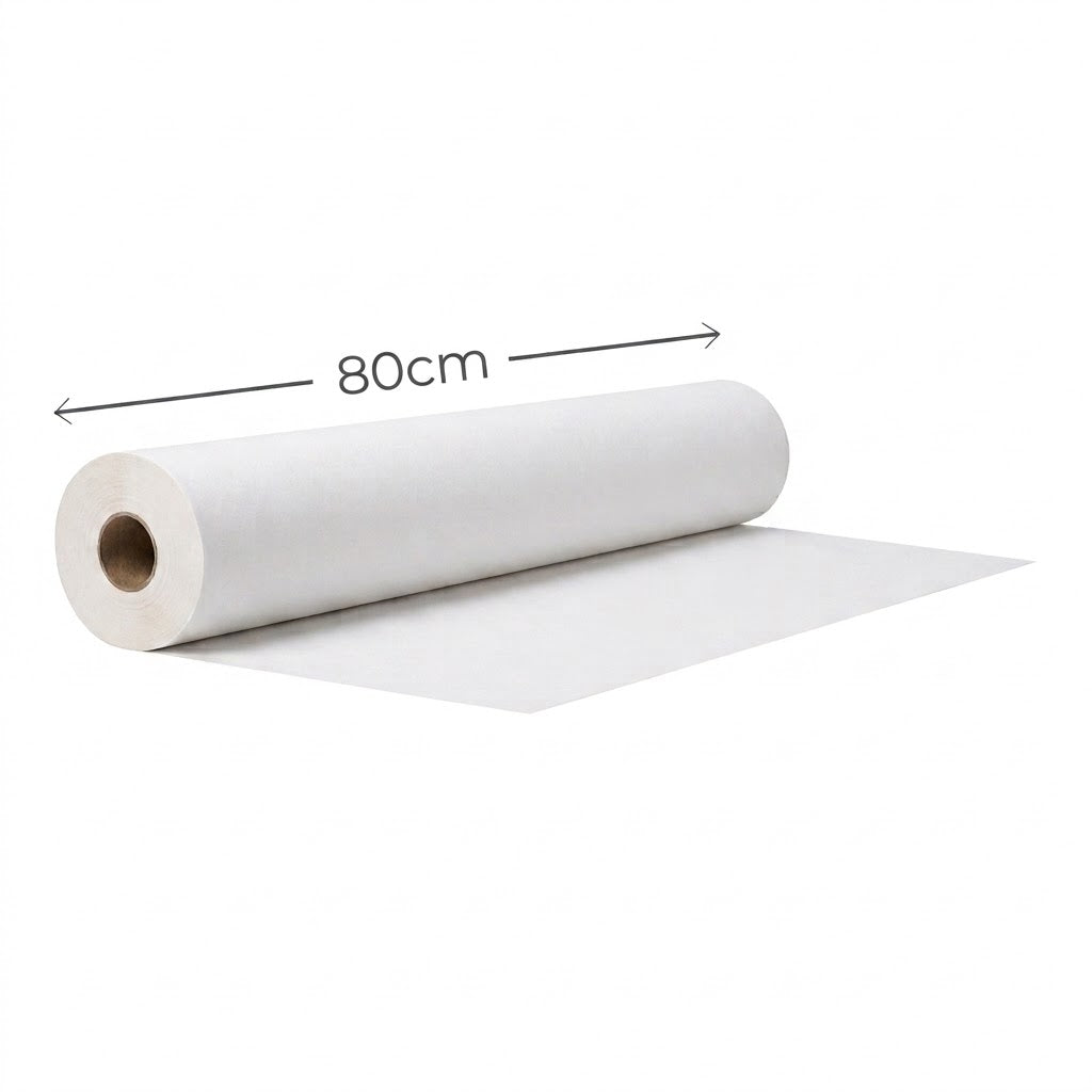 Drap d'examen  gaufrés collés 80cm ( Carton de 9 rouleaux)