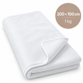 Serviette Pur Coton - 100*200cm - 1kg pièce - Qualité Hotel - Spa